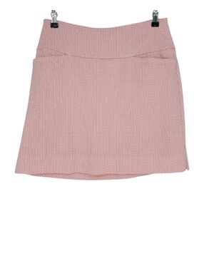 SC & Co Tennis Golf Skort Orange Pull On Tummy Control Athletic Shorts Skirt